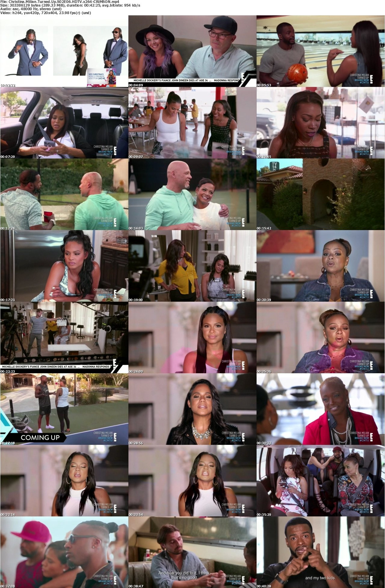 Christina Milian Turned Up S02E06 HDTV x264-CRiMSON