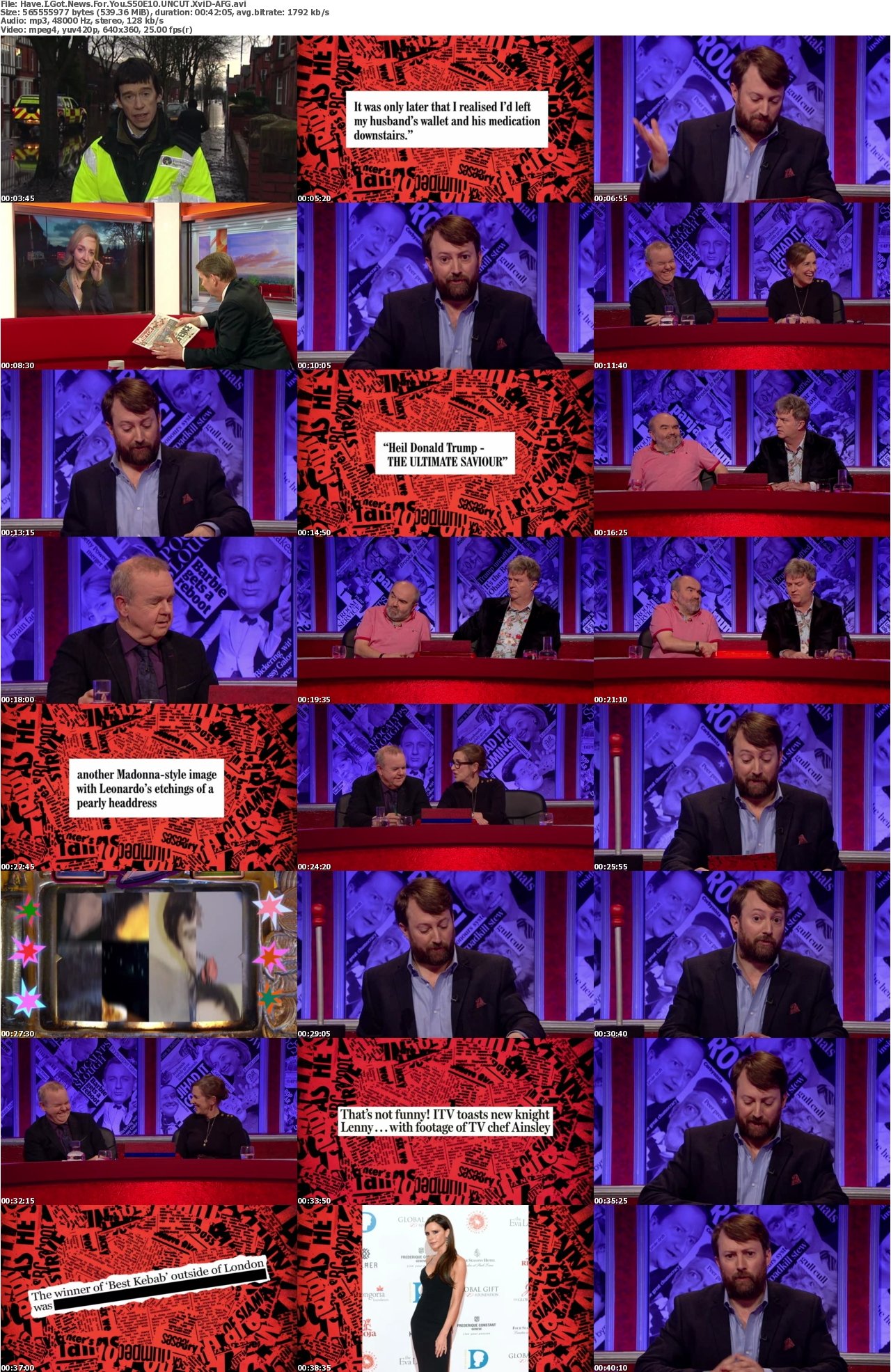 Have I Got News For You S50E10 UNCUT XviD-AFG