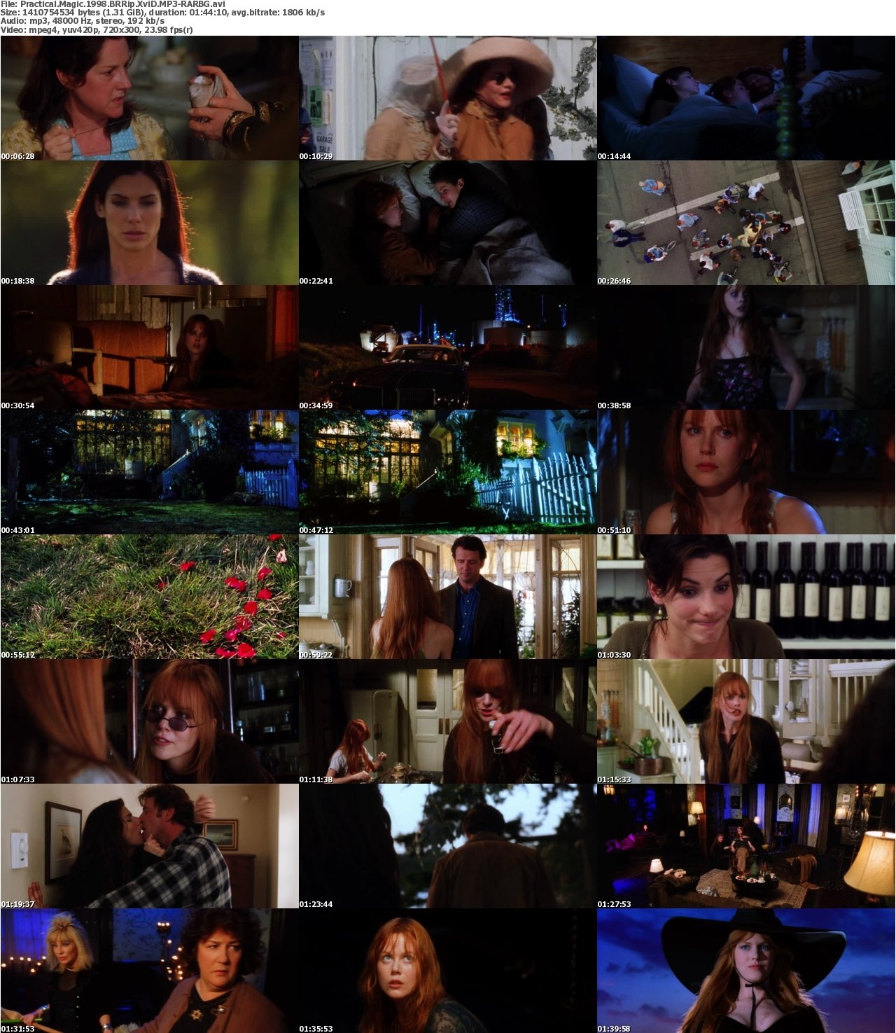 Practical Magic 1998 BRRip XviD MP3-RARBG