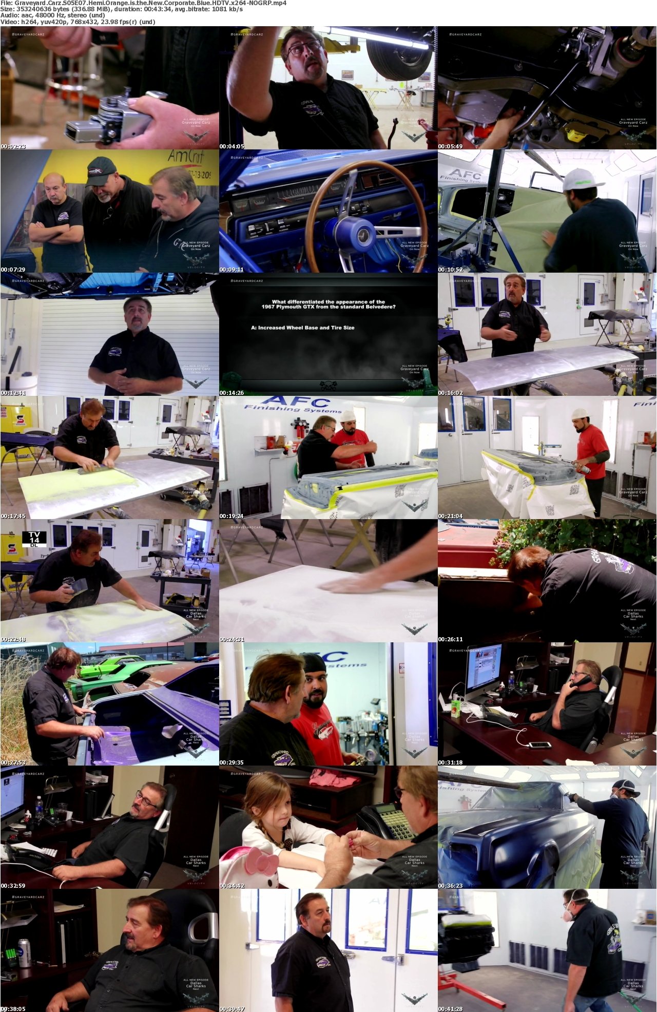Graveyard Carz S05E07 Hemi Orange is the New Corporate Blue HDTV x264-NOGRP