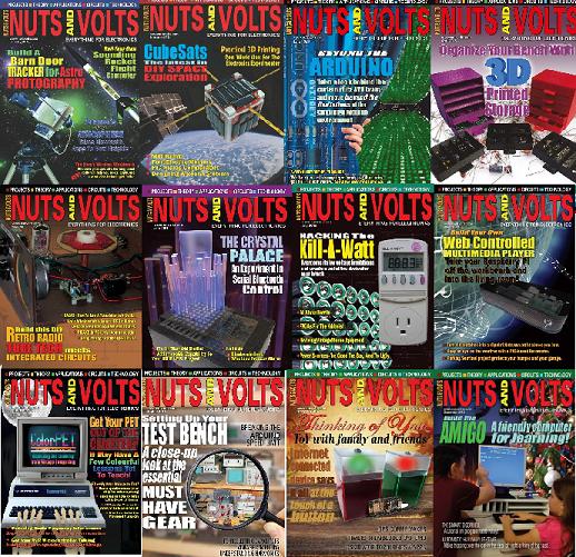 Nuts and Volts - 2015 Full Year Issues Collection