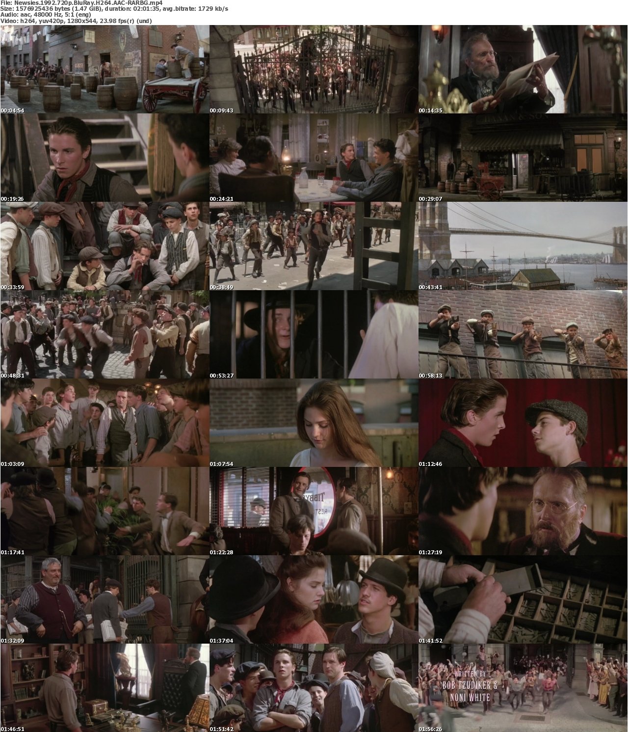 Newsies 1992 720p BluRay H264 AAC-RARBG