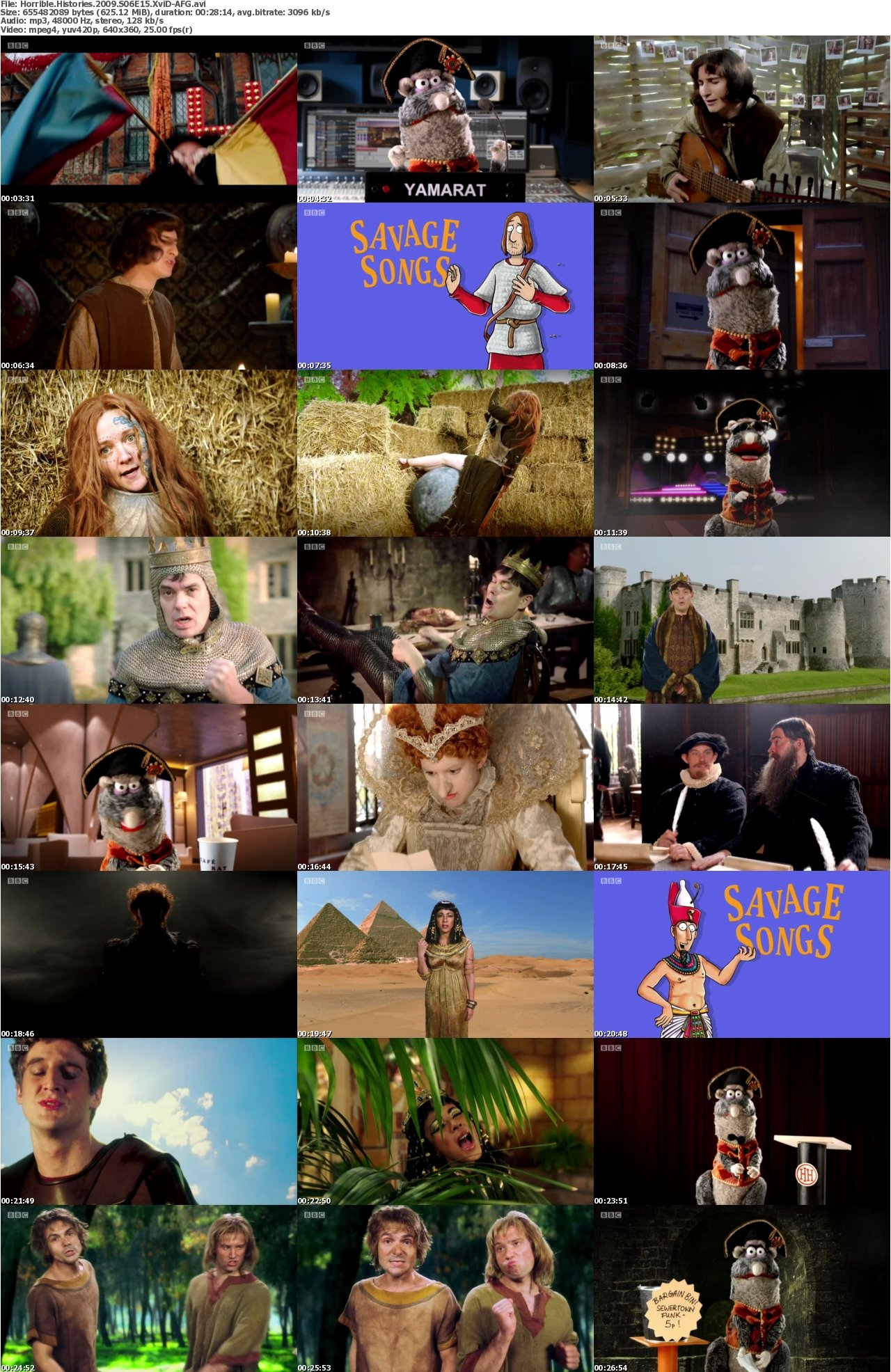 Horrible Histories 2009 S06E15 XviD-AFG