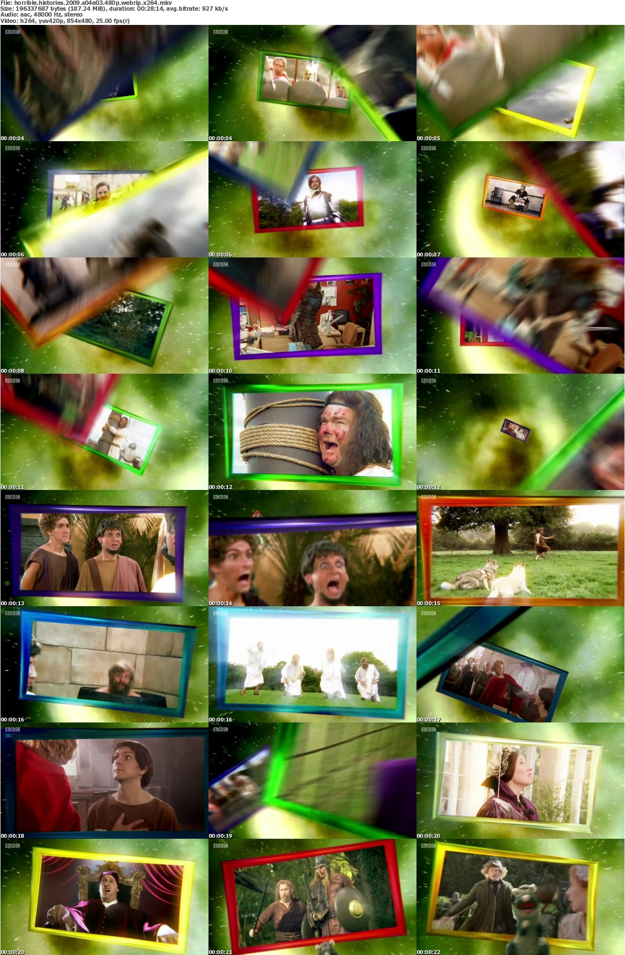 Horrible Histories 2009 S04E03 480p WEBRip x264