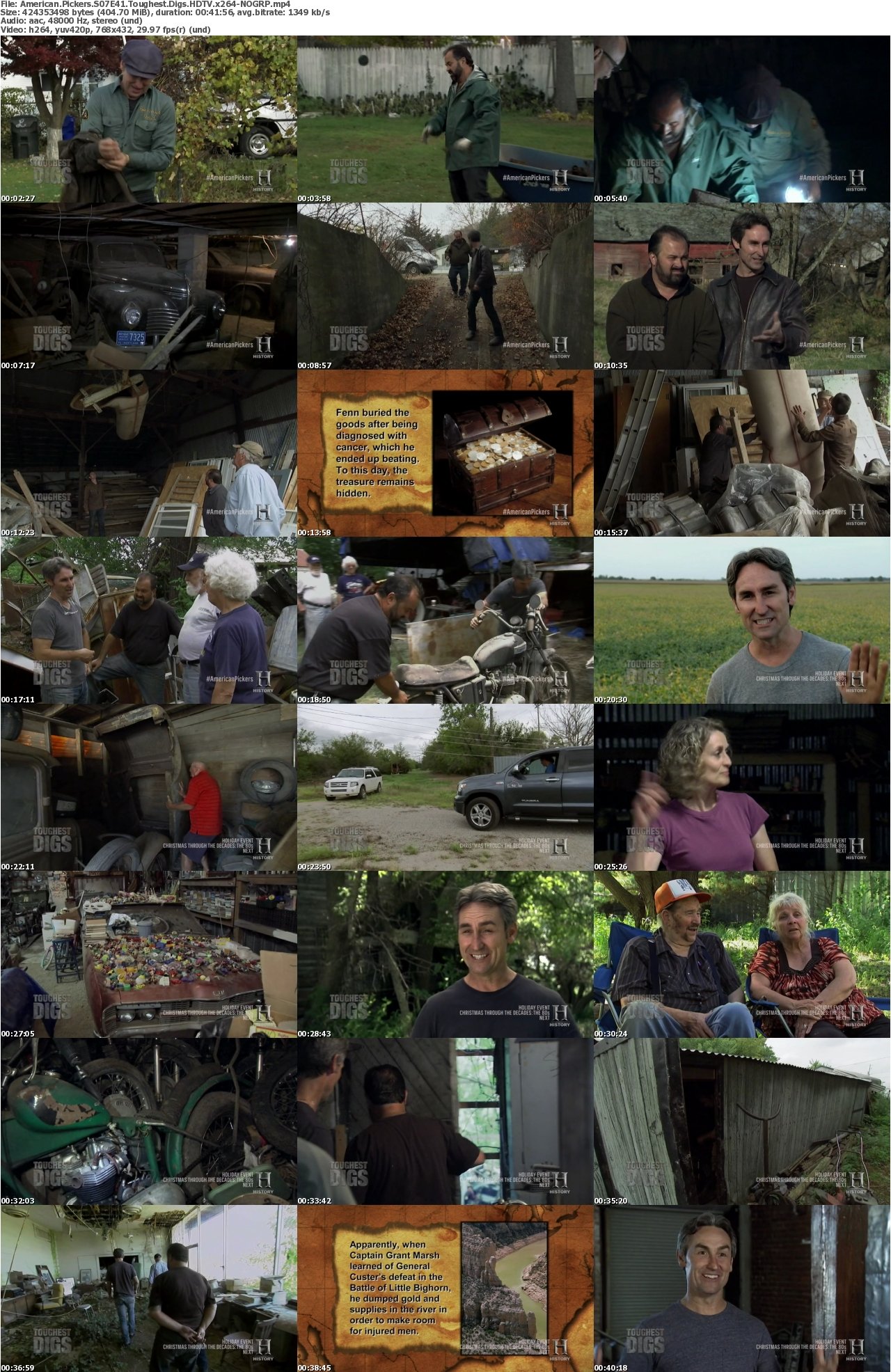 American Pickers S07E41 Toughest Digs HDTV x264-NOGRP