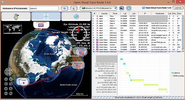 Open Visual Trace Route 1.6.2