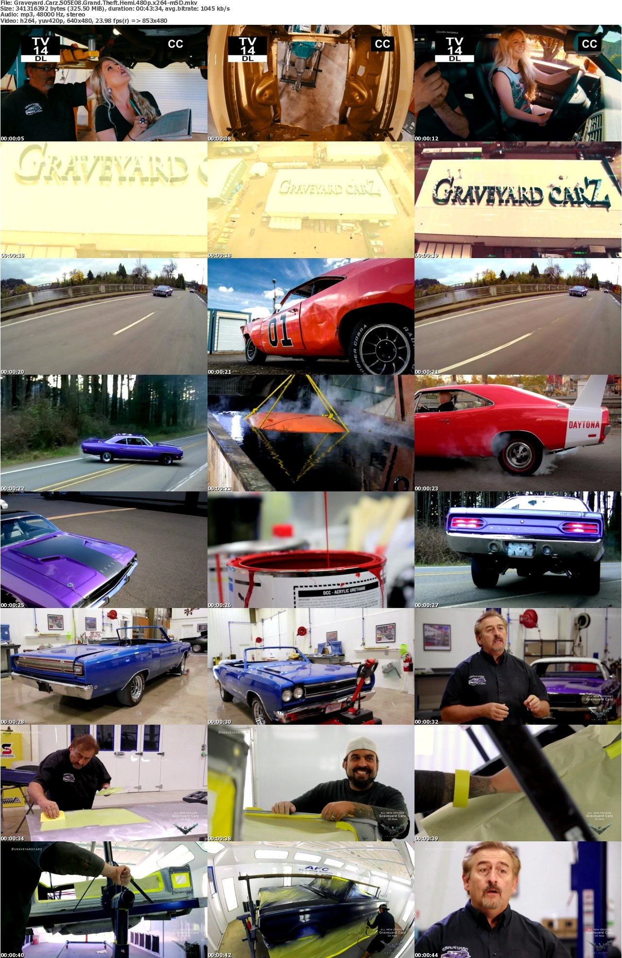 Graveyard Carz S05E08 Grand Theft Hemi 480p x264-mSD