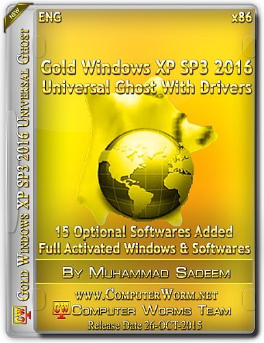 Gold XP 2016 Universal Ghost Bootable ISO