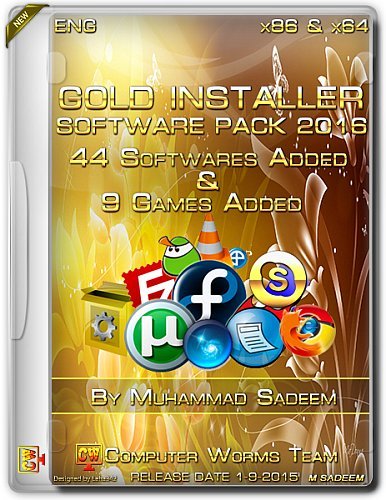 Gold Software Installer 2016 (Software Pack 2016)