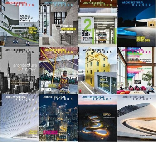 Architectural Record - 2015 Full Year Issues Collection (True PDF)