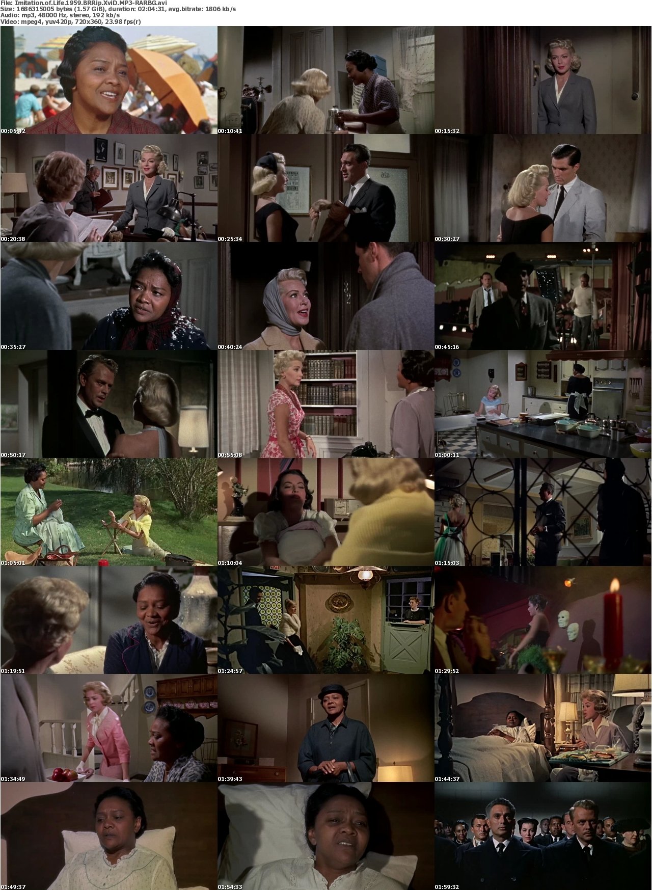 Imitation of Life 1959 BRRip XviD MP3-RARBG