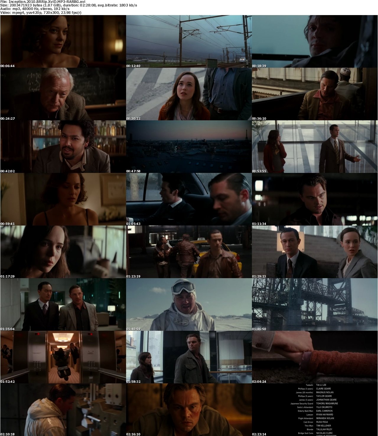 Inception 2010 BRRip XviD MP3-RARBG