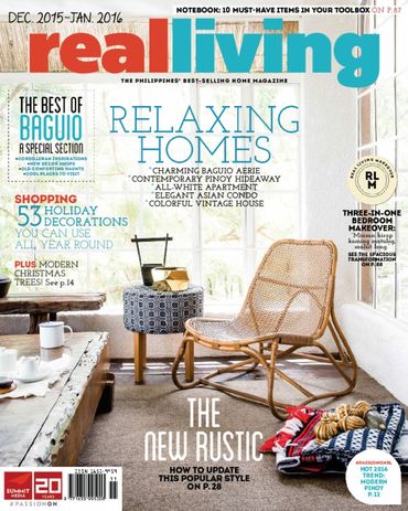 Real Living Philippines - December 2015 - January 2016 (True PDF)