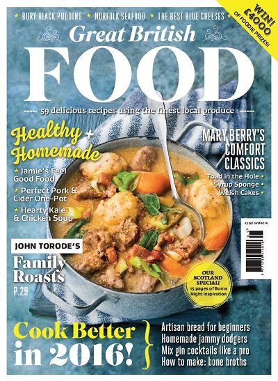 Great British Food - January 2016 (True PDF)