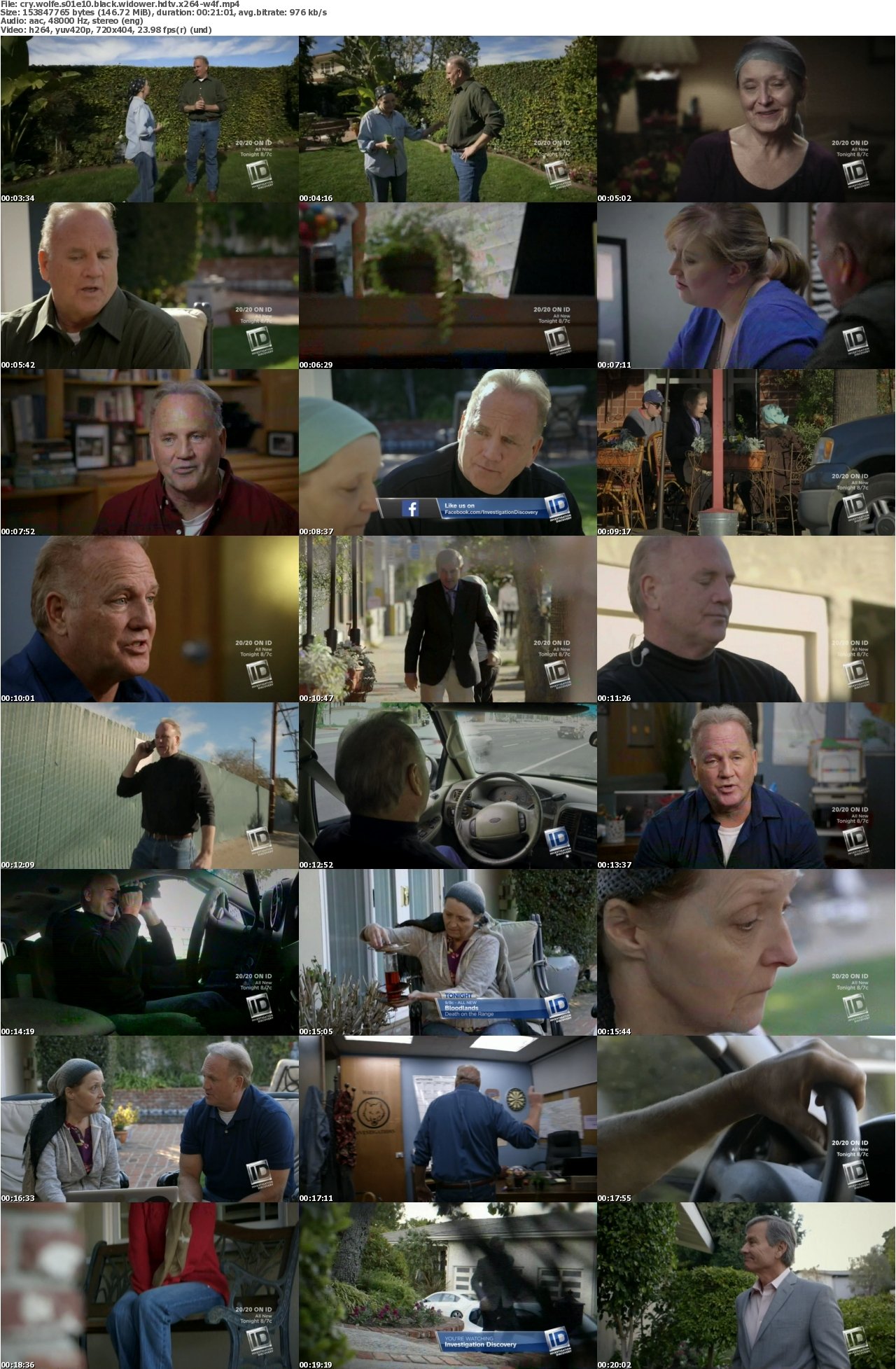 Cry Wolfe S01E10 Black Widower HDTV x264-W4F