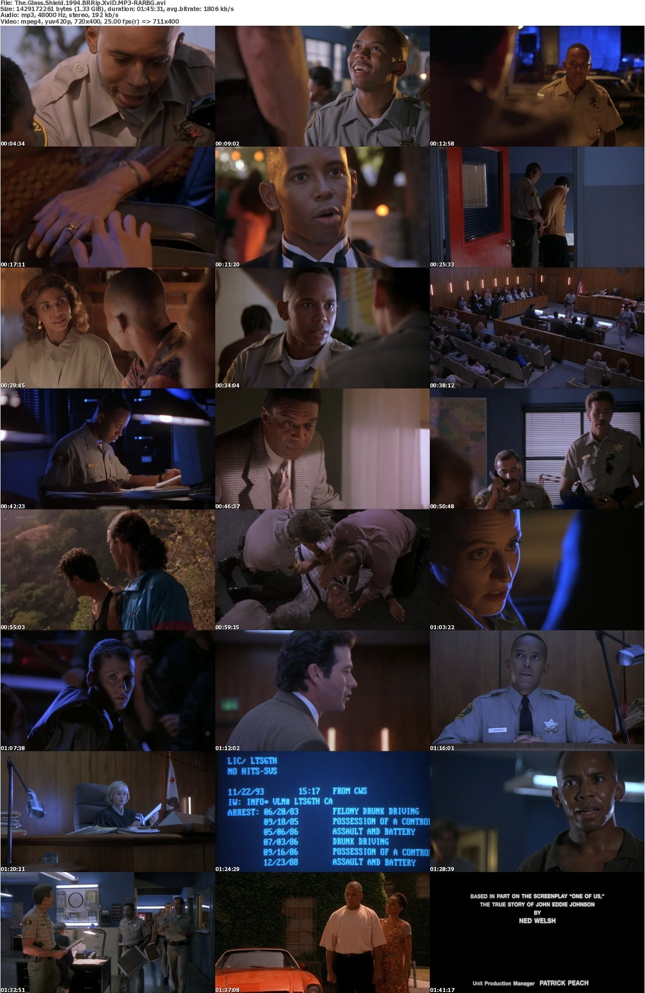 The Glass Shield 1994 BRRip XviD MP3-RARBG