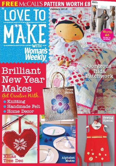 Love to make with Woman's Weekly - January 2016 (True PDF)