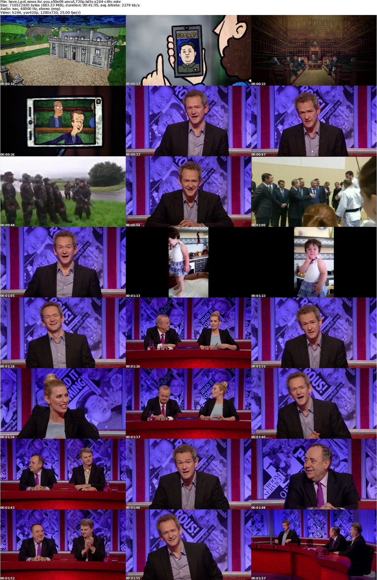 Have I Got News For You S50E09 UNCUT 720p HDTV x264-C4TV