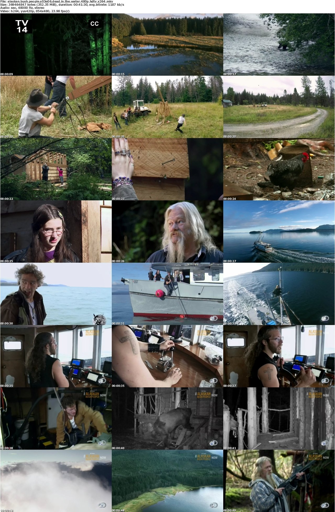 Alaskan Bush People S03E06 Dead in the Water 480p HDTV x264