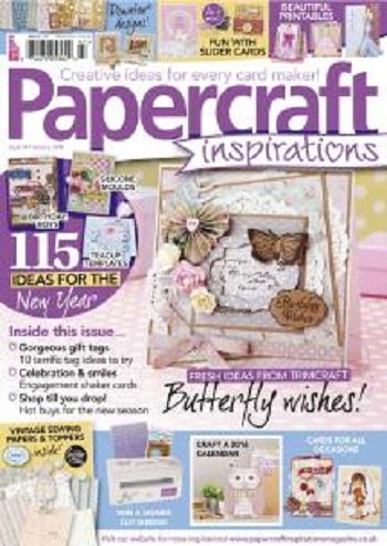 Papercraft Inspirations - January 2016
