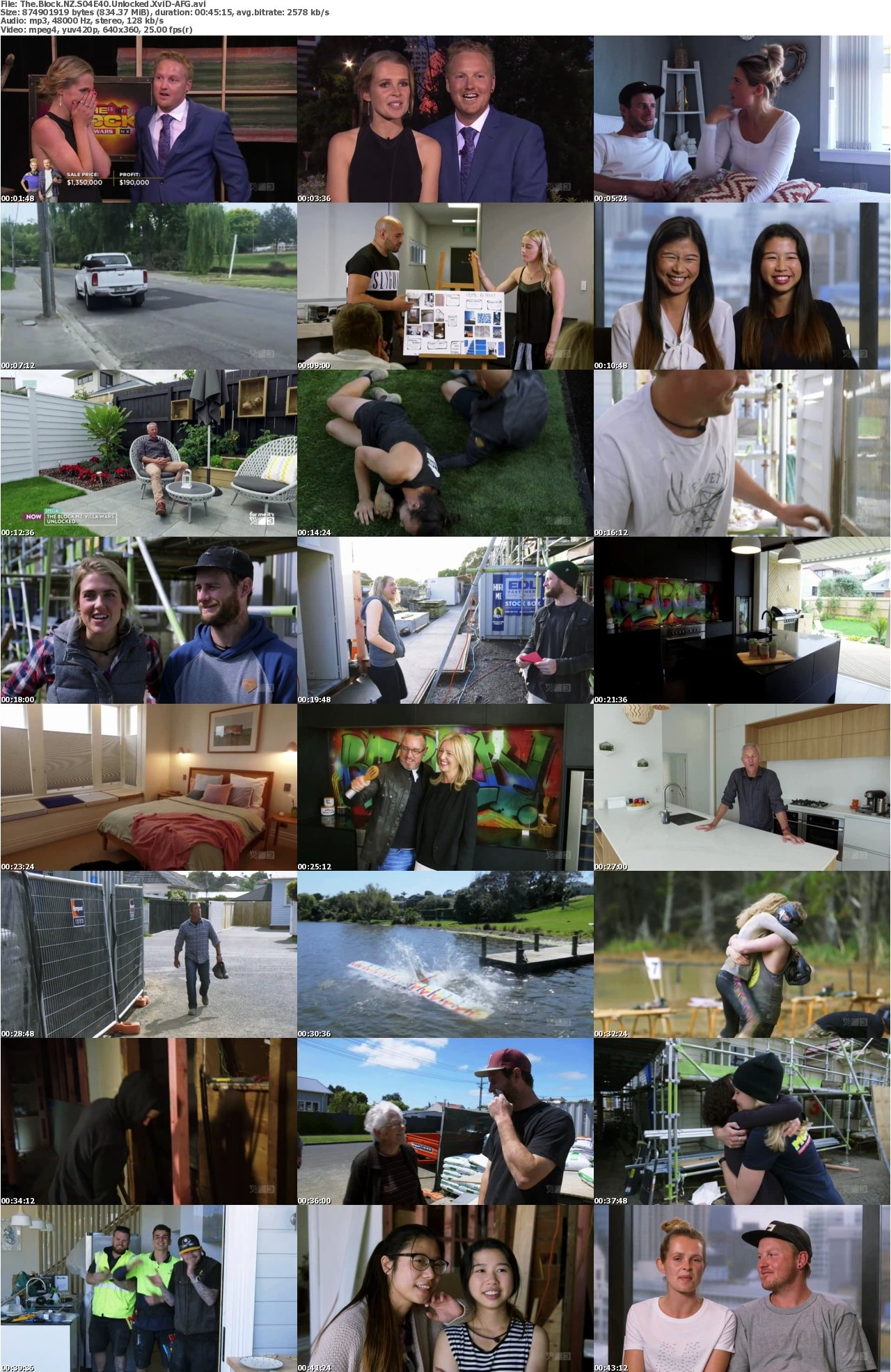 The Block NZ S04E40 Unlocked XviD-AFG
