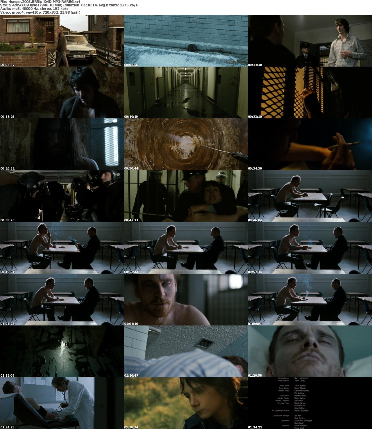 Hunger 2008 BRRip XviD MP3-RARBG