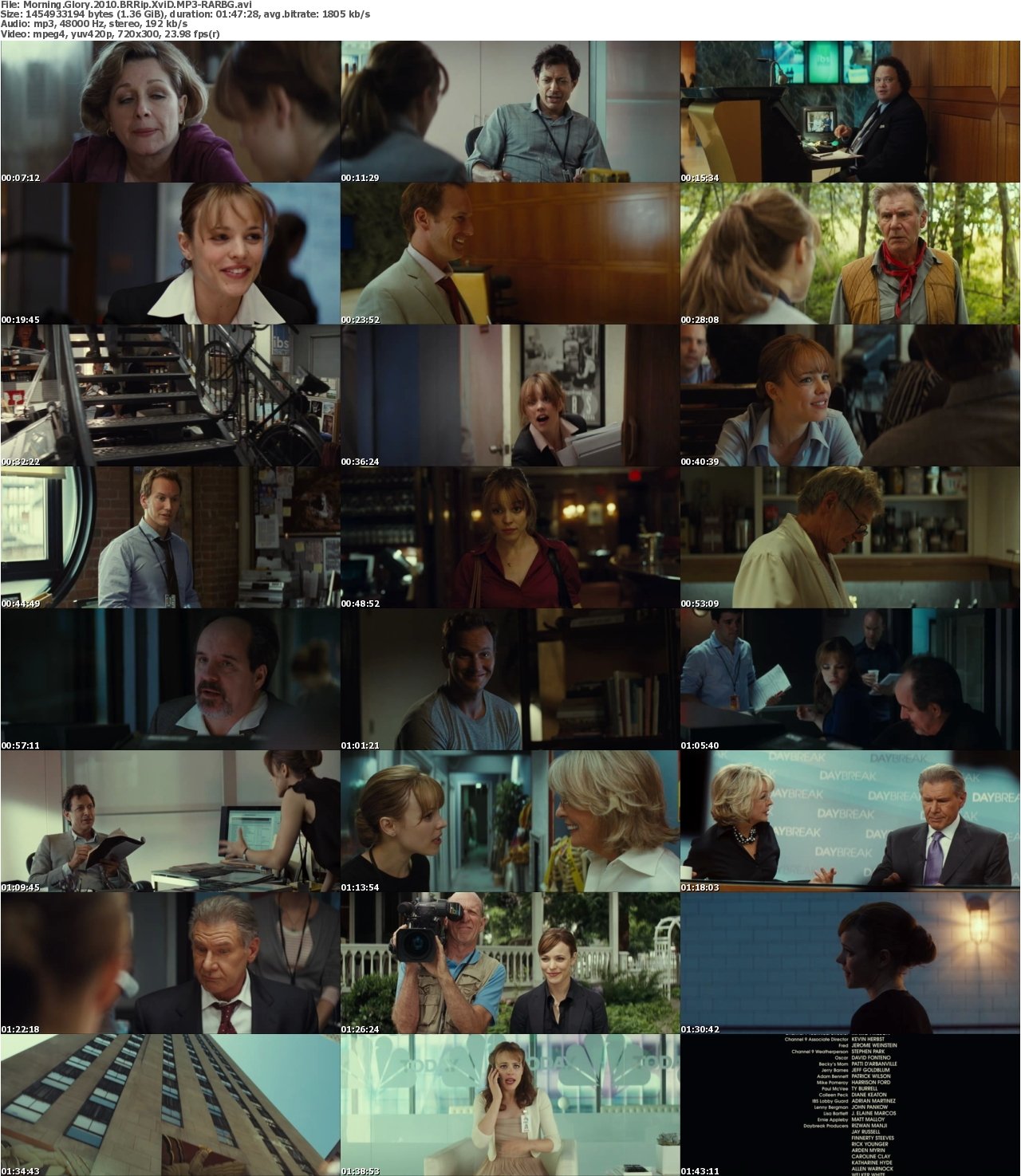 Morning Glory 2010 BRRip XviD MP3-RARBG
