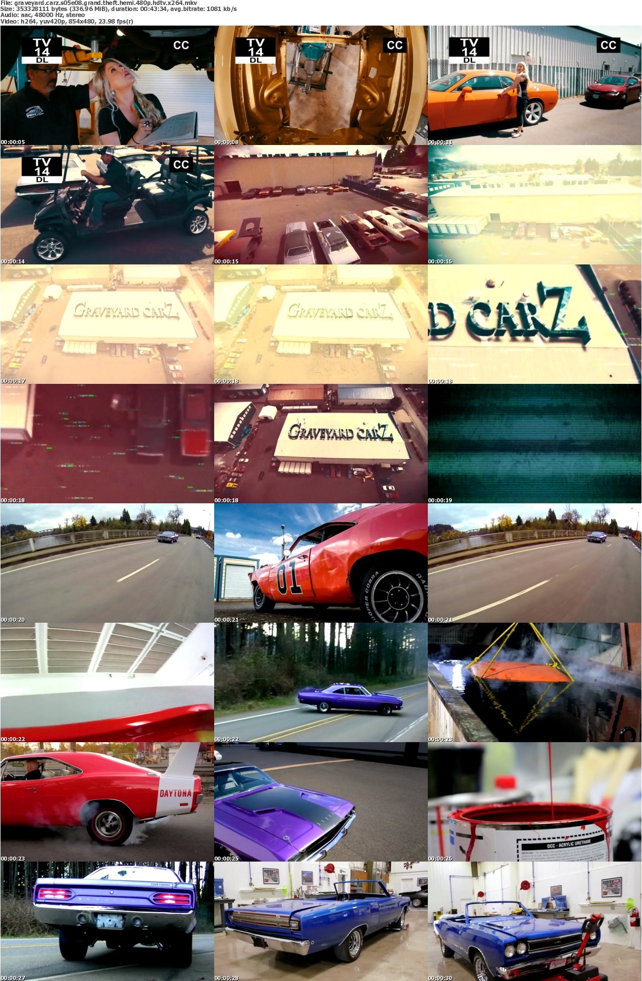 Graveyard Carz S05E08 Grand Theft Hemi 480p HDTV x264
