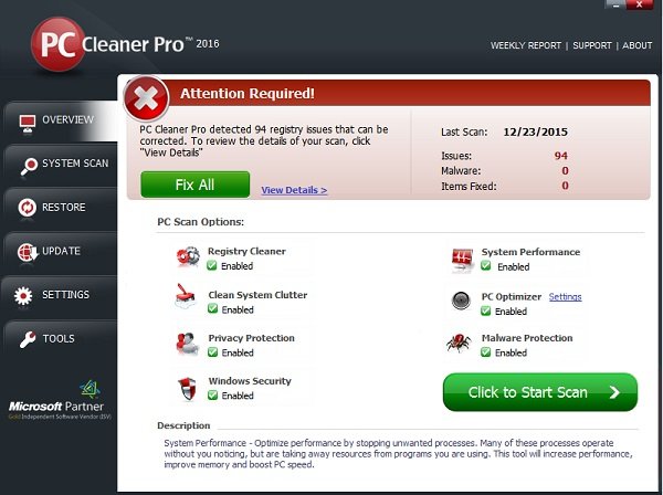 PC Cleaner Pro 2016 v14.0.15.12.20