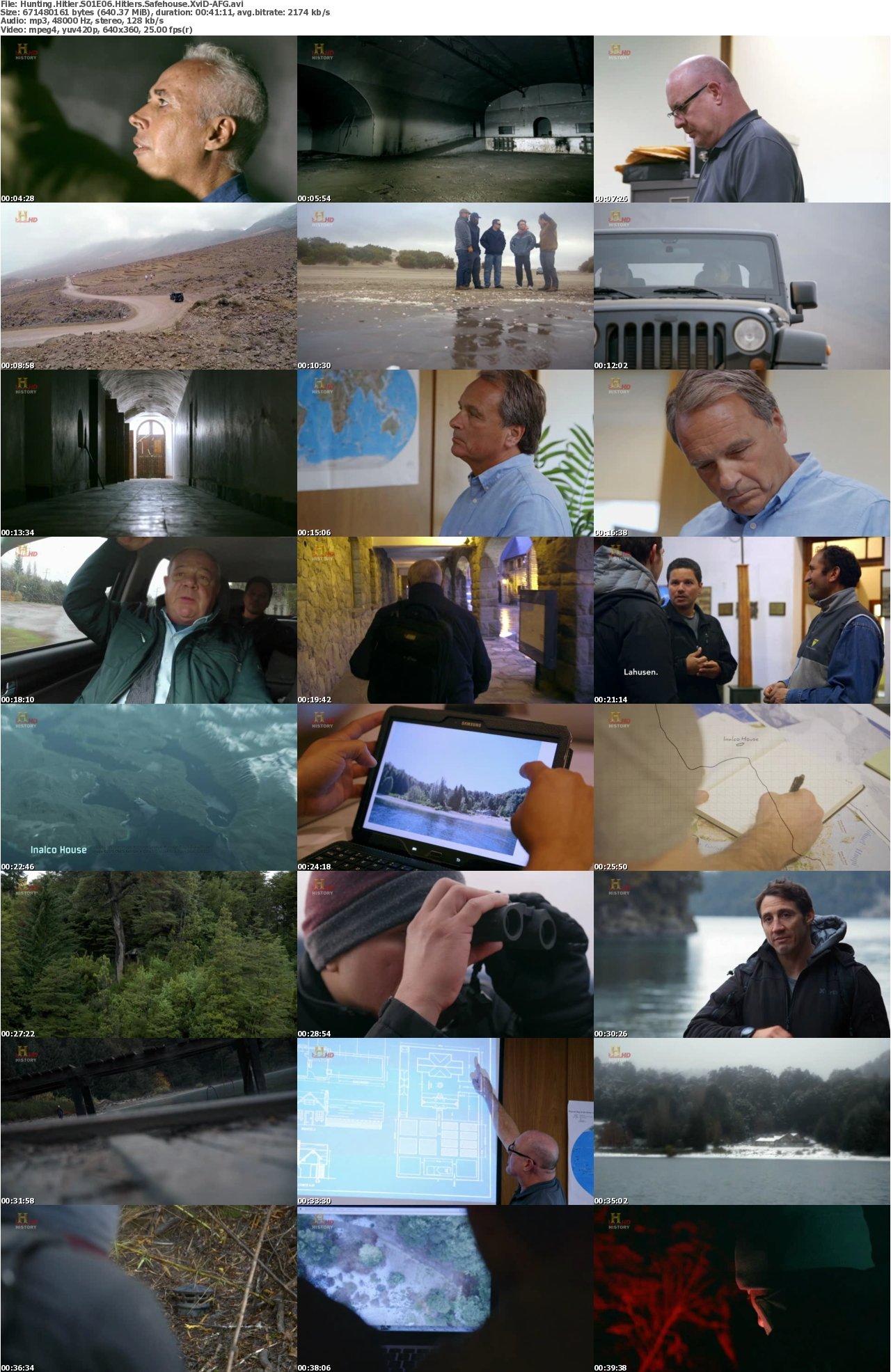 Hunting Hitler S01E06 Hitlers Safehouse XviD-AFG