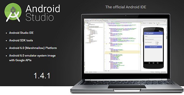 Android Studio 1.4.1 Build 141.2456560
