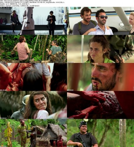 The Green Inferno 2013 720p BRRip XviD AC3-RARBG