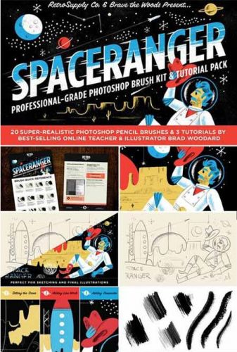 CreativeMarket - SpaceRanger Brush Kit &amp; Tutorials