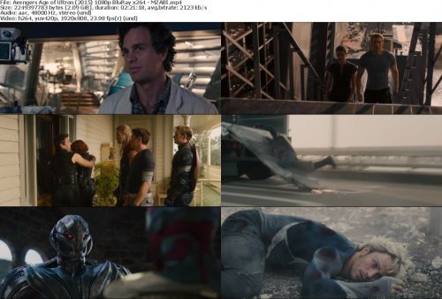 Avengers Age of Ultron 2015 1080p BluRay x264-MZABI
