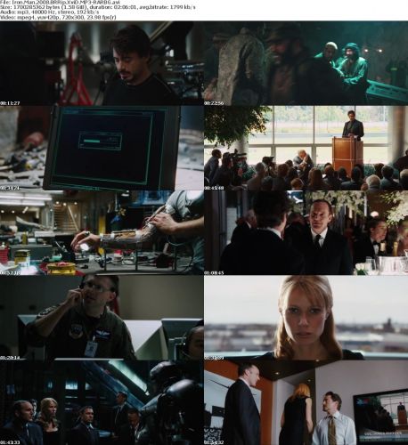 Iron Man 2008 BRRip XviD MP3-RARBG