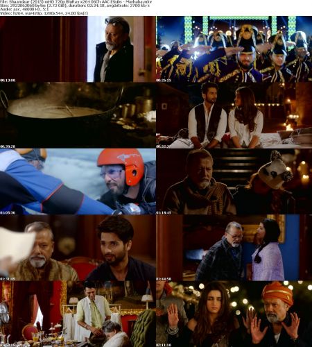 Shaandaar 2015 mHD 720p BluRay x264 06Ch AAC ESubs Marhaba