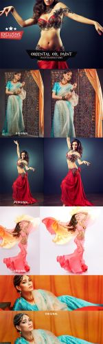 CreativeMarket - Oriental Oil Paint Actions