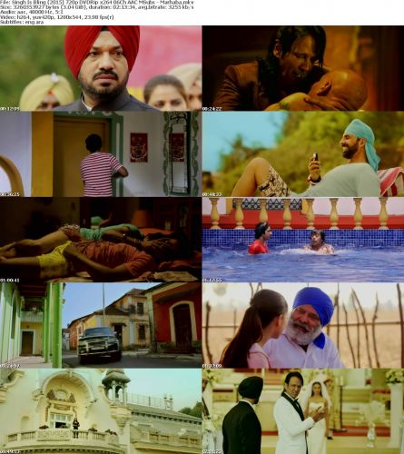 Singh Is Bling 2015 720p DVDRip x264 06Ch AAC MSubs Marhaba