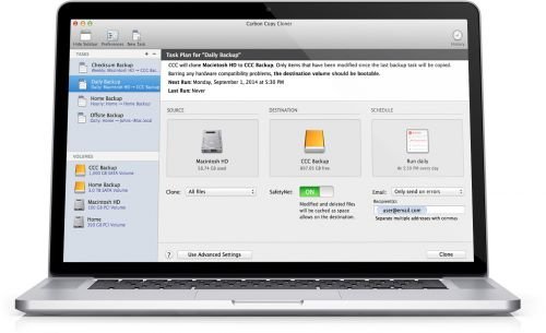 Carbon Copy Cloner 4.1.6.4255 Multilangual Mac OS X