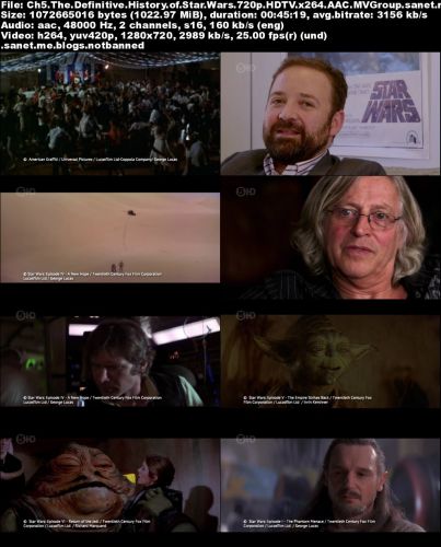 Channel 5 - The Definitive History of Star Wars (2015) 720p HDTV x264-MVGroup