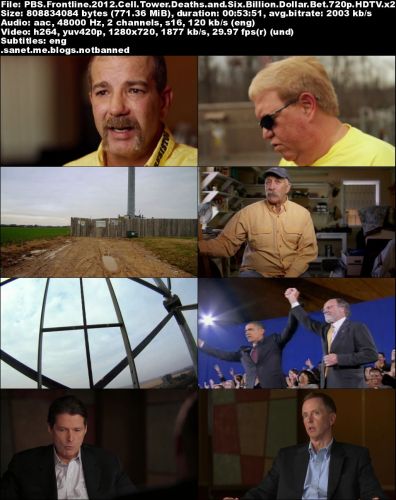 PBS Frontline - Cell Tower Deaths and Six Billion Dollar Bet (2012) 720p HDTV x264-MVGroup