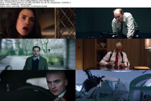 Hitman Agent 47 2015 1080p BluRay x264-MZABI