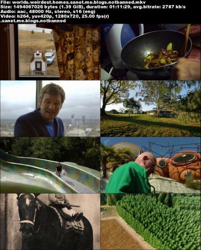 Channel 4 - World's Weirdest Homes (2015) 720p HDTV x264-C4TV