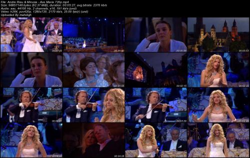 Andre Rieu &amp; Mirusia - Ave Maria (720p)