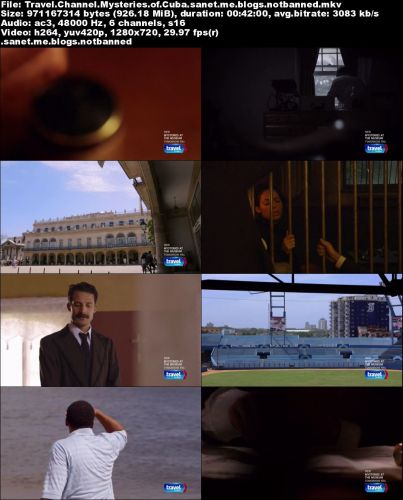 Travel Channel - Mysteries of Cuba (2015) 720p HDTV x264-DHD