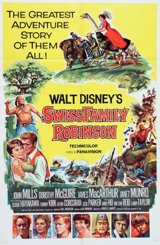 Swiss Family Robinson 1960 720p BluRay x264 x0r