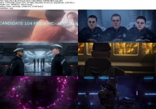Halo The Fall of Reach 2015 720p BRRip 550MB MkvCage