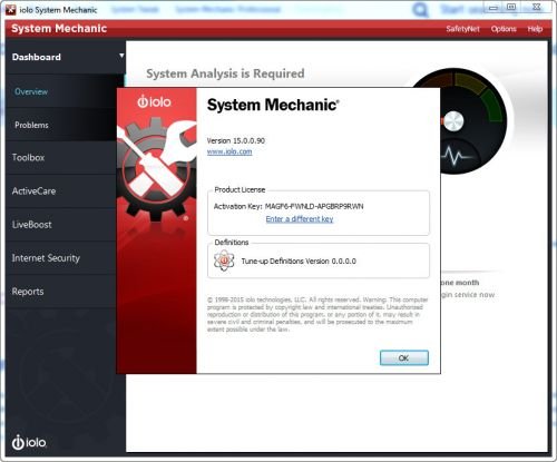  System Mechanic Free 15.0.0.90