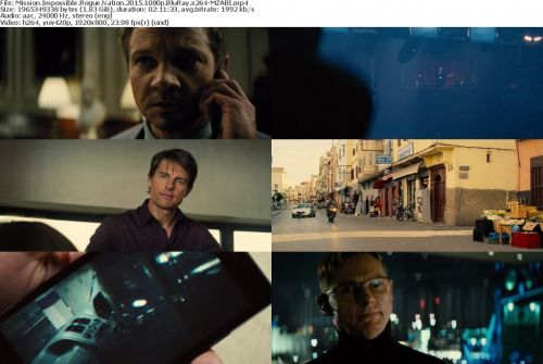 Mission Impossible Rogue Nation 2015 1080p BluRay x264-MZABI