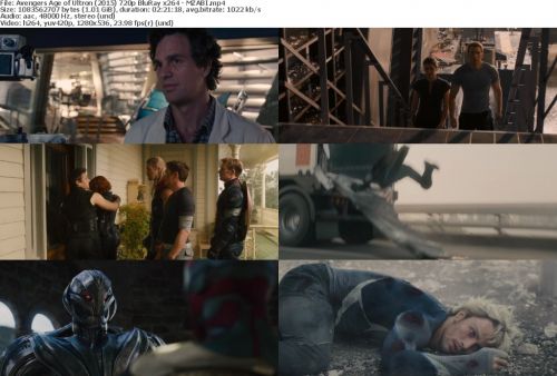 Avengers Age of Ultron 2015 720p BluRay x264-MZABI